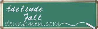 Adelinde Fall Visitenkarte